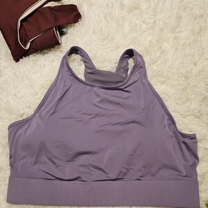Fabletics Purple Sports Bra